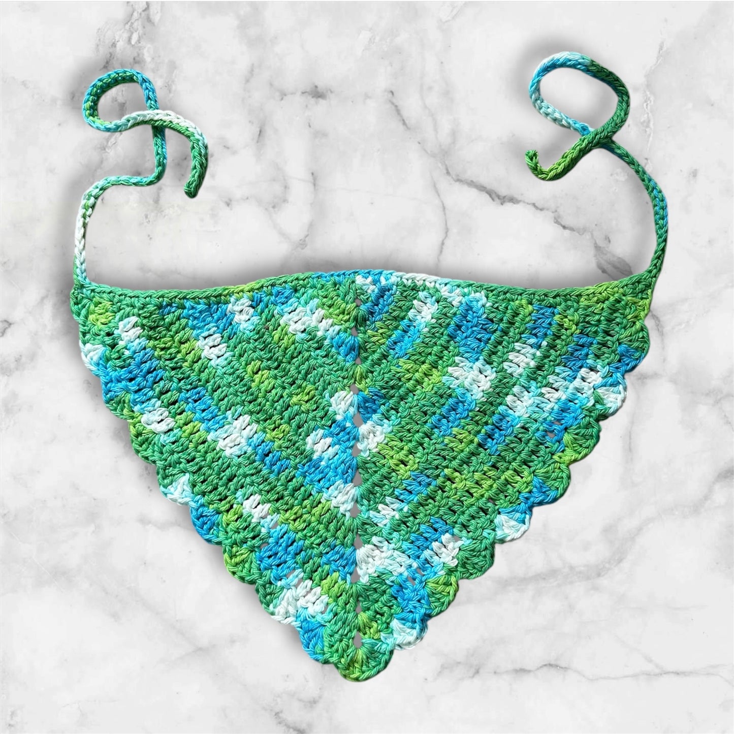 Multicolor Bandana Blue